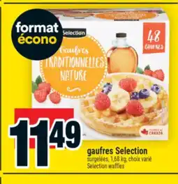 Super C gaufres Selection | Selection waffles offer