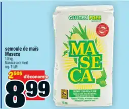 Super C semoule de maïs Maseca | Maseca corn meal offer