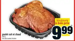 Super C poulet cuit et chaud offer