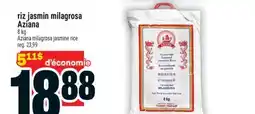 Super C riz jasmin milagrosa Aziana | Aziana milagrosa jasmine rice offer