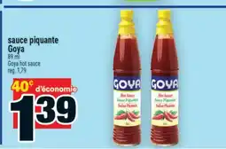 Super C sauce piquante Goya | Goya hot sauce offer