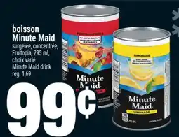 Super C boisson Minute Maid | Minute Maid drink offer