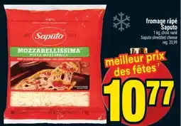 Super C FROMAGE RÂPÉ SAPUTO | SAPUTO SHREDDED CHEESE offer