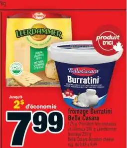 Super C fromage Burratini Bella Casara | Bella Casara Burratini cheese offer