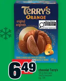 Super C chocolat Terry's | Terry's chocolate offer