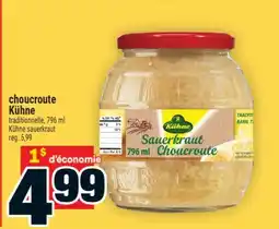 Super C choucroute Kühne | Kühne sauerkraut offer