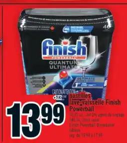 Super C pastilles lave-vaisselle Finish Powerball | Finish Powerball dishwasher tablets offer