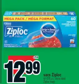 Super C SACS ZIPLOC | ZIPLOC BAGS offer