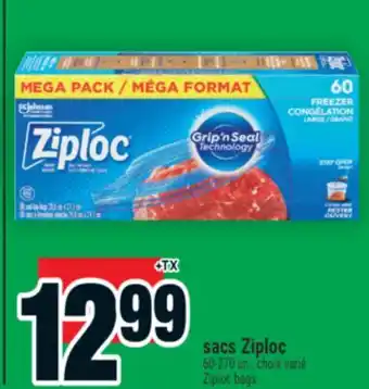 Super C SACS ZIPLOC | ZIPLOC BAGS offer