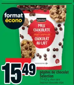 Super C pépites de chocolat Selection | Selection chocolate chips offer