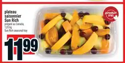 Super C plateau saisonnier Sun Rich offer