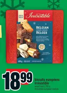 Super C biscuits européens Irrésistible offer