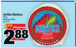 Super C tortillas Maizteca | Maizteca tortillas offer