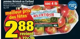 Super C pommes McIntosh ou Cortland | McIntosh or Cortland apples offer
