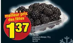 Super C mûres | blackberries offer