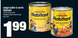 Super C soupe prête-à-servir Habitant | Habitant ready to serve soup offer