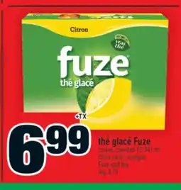 Super C thé glacé Fuze | Fuze iced tea offer