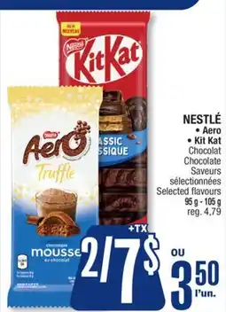 Jean Coutu NESTLÉ, Aero, Kit Kat Chocolat Selected flavours offer