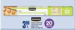 Jean Coutu SELECTION Parchment paper offer