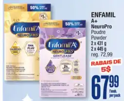 Jean Coutu ENFAMIL A+ NeuroPro Powder offer