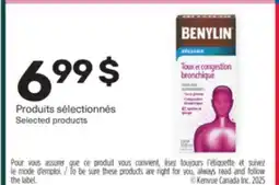 Jean Coutu BENYLIN Selected products offer