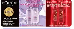 Jean Coutu L'ORÉAL PARIS Selected hair care products offer