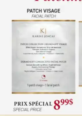Jean Coutu KARINE JONCAS PATCH VISAGE FACIAL PATCH offer