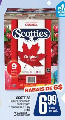 Jean Coutu SCOTTIES Papiers-mouchoirs Facial tissues offer