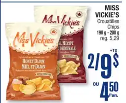 Jean Coutu MISS VICKIE'S Chips offer