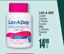 Jean Coutu LAX-A-DAY Laxative, Powder, Sachets offer