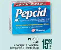 Jean Coutu PEPCID, AC, Complete offer