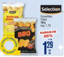 Jean Coutu SELECTION Chips offer