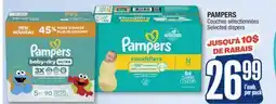 Jean Coutu PAMPERS Selected diapers offer