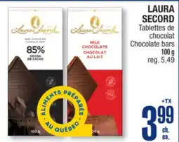 Jean Coutu LAURA SECORD Chocolate bars offer