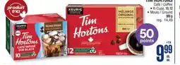 Jean Coutu TIM HORTONS Coffee offer