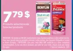 Jean Coutu BENYLIN, TYLENOL Selected products offer