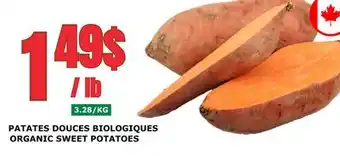 Marches Tau PATATES DOUCES BIOLOGIQUES offer