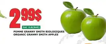 Marches Tau POMME GRANNY SMITH BIOLOGIQUE offer
