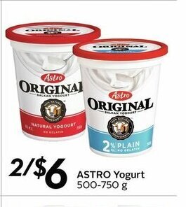 Safeway Astro Yogurt offer