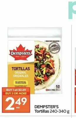 Safeway Dempster's Tortillas offer