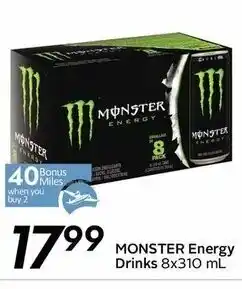 Safeway Monster Energy Drinks offer