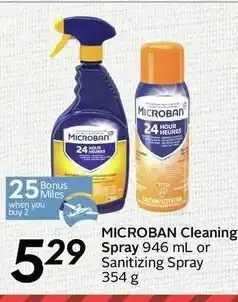 Safeway Microban Cleaning Spray offer