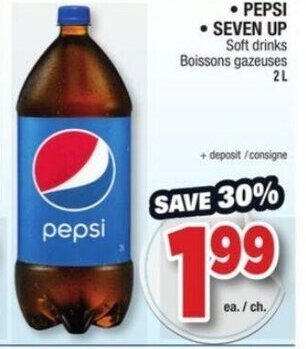 Jean Coutu Pepsi Seven Up offer