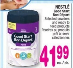Jean Coutu Nestlé Good Start Bon Départ offer