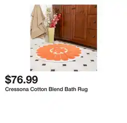 Wayfair Cressona Cotton Blend Bath Rug offer