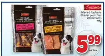Jean Coutu Selected dog treats offer