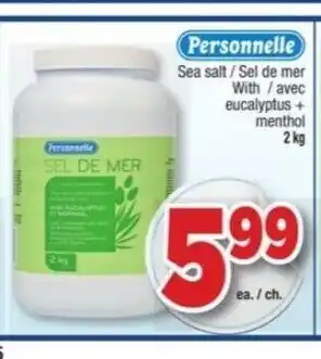 Jean Coutu Ser de mer offer