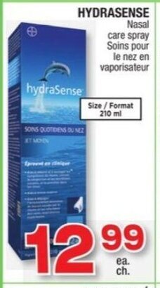 Jean Coutu Hydrasense offer