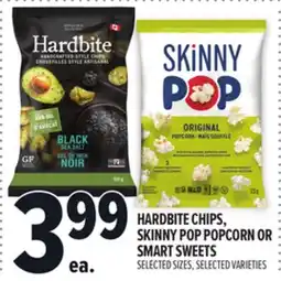 Metro HARDBITE CHIPS, SKINNY POP POPCORN OR SMART SWEETS offer
