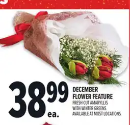 Metro DECEMBER FLOWER FEATURE offer